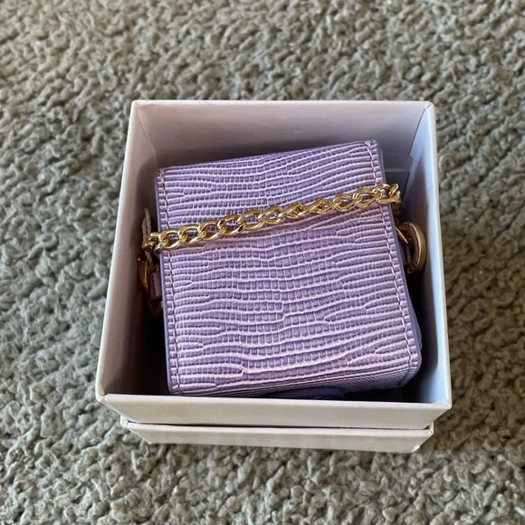 JW PEI Mini Lavender Square Box Bag - Picture 12 of 12